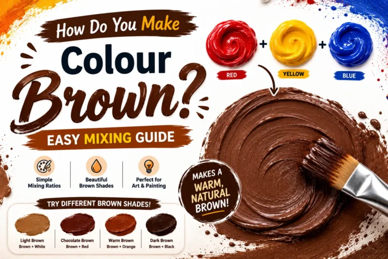 How Do You Make Colour Brown? Easy Mixing Guide