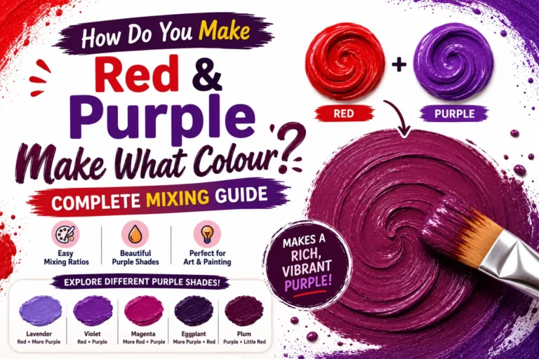 Red and Purple Make What Color Complete Mixing Guide
