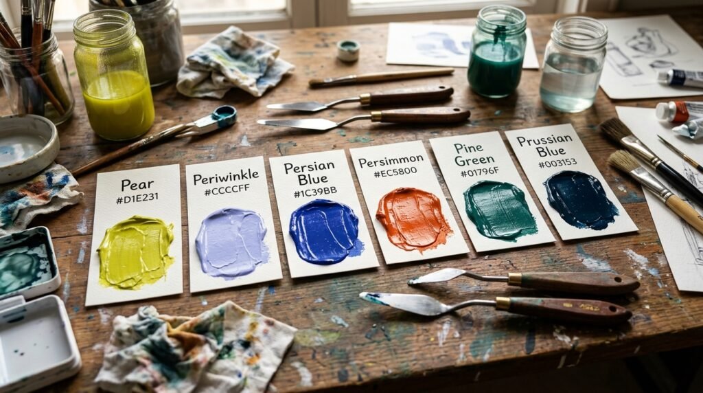 The Full List of Colors That Start With P