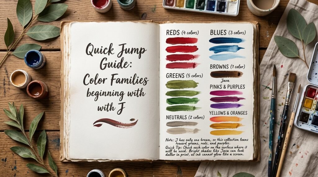 Color Families Covered