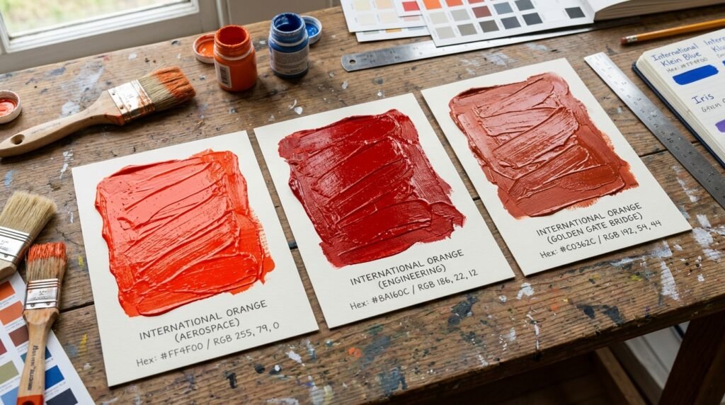 Full List of Colors That Start With I