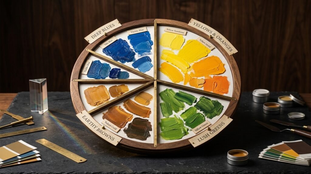 Colors Grouped by Family