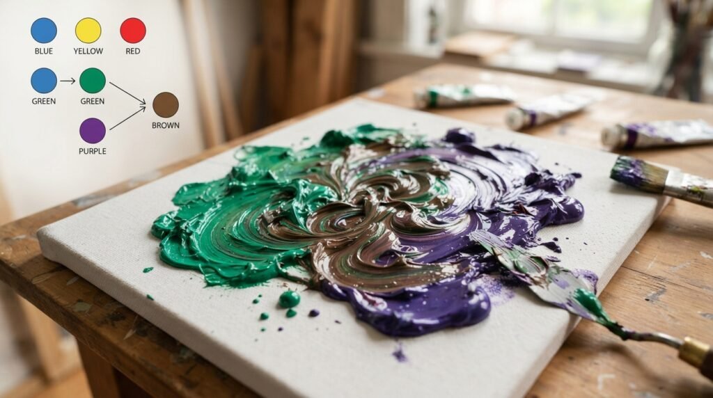 Understanding Green and Purple as Colors