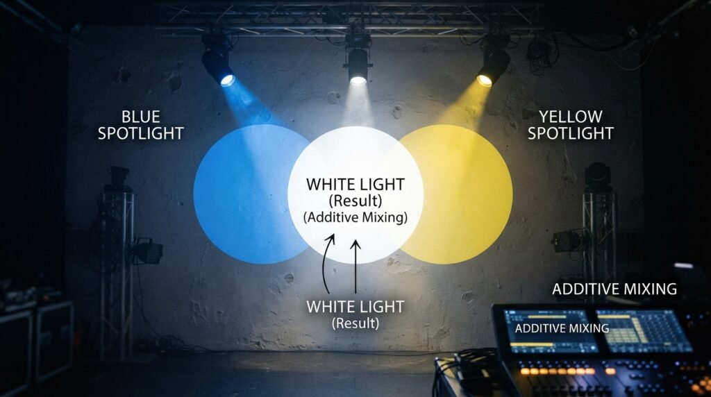 What Color Do Blue and Yellow Light Make?