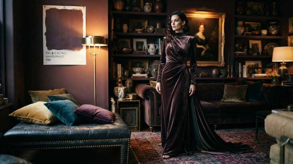 Brown in Fashion and Interior Design
