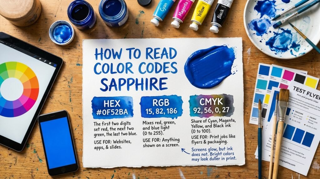 How to Read Hex, RGB, and CMYK Codes