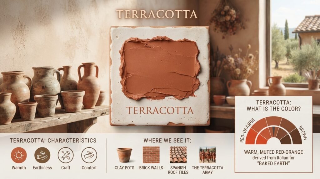 Terracotta Color Palette: Beautiful Shades, Codes & Combinations