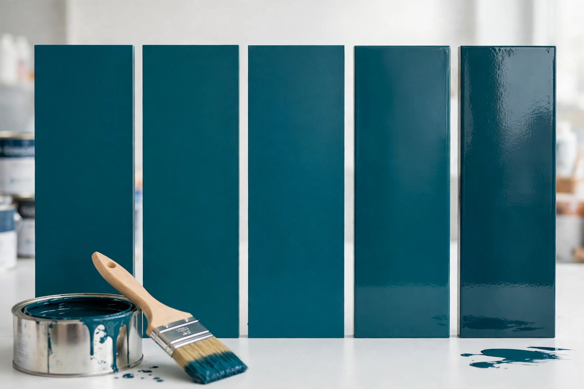 Paint Finishes Explained: Matte, Eggshell, Satin, Semi-Gloss and Gloss